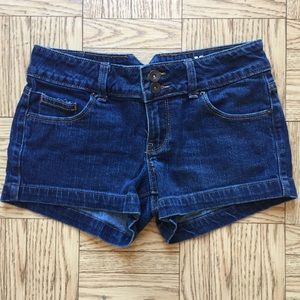 Mossimo Supply Co. Size 3 Dark Wash Denim Shorts